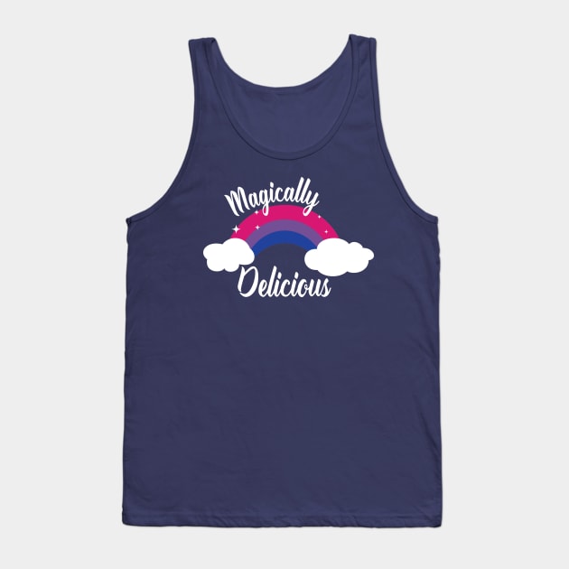 Magically Delicious Bisexual Pride LGBT Tank Top by ProudToBeHomo